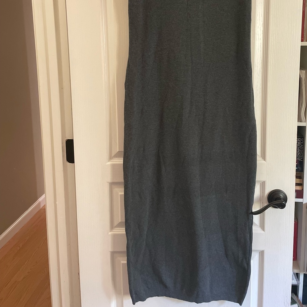 Long grey Classiques Entier dress - Picture 2 of 3